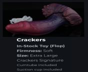 Cant believe I snagged this in a drop! Crackers XL is one of the first BDs I ever saw and is ultimately what drove me towards purchasing any BD Toys! I know its going to be a long while until I can hilt this Soft beast, but I cant wait! ??? from www hijra hijra bf in com hijra hijra a sex mobe