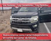 Los Salazar, Los Paredes and Cazadores split from Chapitos and formed Independent cartel of Sonora. Confirmed by Sonora Informativo. from sexual informativo 1991