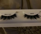 LADIES Need help finding this lash style?!!?? Ok disregard the M157 because i stick my used lashes on anything but Its miss lashes brand but I cant find the style for the life of me and its the only style i like. Side not i clipped them to fit my eyes from catun cudar style
