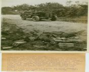 &#34;Death came swiftly and violently to this German tanker, who tried in vain to escape when his tank was trapped in the &#34;Lane of Death&#34; in the sector between St. Jean de Dye and St. Lo.&#34; from st bang