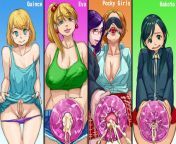 meet the 4 girls from hentai meet the sibling futa 3d