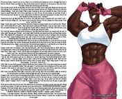 Meeting with your old gym partner [Muscular girl] [Wholesome] [Darkskin girl] [Anal] [Creampie] &#124; Art: Sotcho from eautiful young girl anal creampie
