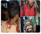 Stone-pelting at Hanuman Jayanti Shobha Yatra after procession passed near an Iftar gathering in a Mosque in Andhra Pradeshs Kurnool. As the procession passed, people inside the mosque complained about the loud music, which led to the violence.Pictures f from andhra aunty sareesex