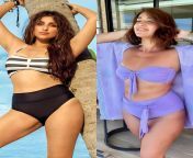 Battle of thick bollywood actresses. Ileana vs Parineeti which bollywood actresses will you drain your cum for? from shiree devi bollywood acter