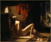 Jrme Martin Langlois - Cassandra Imploring Athena for Revenge Against Ajax (1838) [2048 x 1878] from athena farsi
