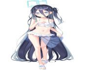 Sensei do you like Arisus new swimsuit? Arisu thinks that it looks cute (Alice/Aris by ???? on Pixiv) from arisu desu