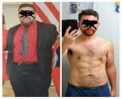 M/29/6&#39;2&#34; [345 &amp;gt; 190 = 155] (13.5 Months) 3XL shirt &amp; 54&#34; waist to M shirt &amp; 36&#34; waist - Eat your heart out ex wife (Story in comments) from brazzers wife story