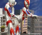Ultraman Porn! God bless Japan! He has a red and white stripped dick! from japan he
