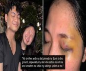 Msian Family Allegedly Pin Daughter Down And Hit Her Simply Because Shes Dating A Malay from malay videos