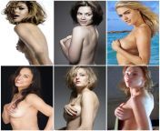 Eva Mendes vs Hayley Atwell vs Kate Upton vs Michelle Rodriguez vs Leelee Sobieski vs Scarlett Johansson from eva mendes nudes