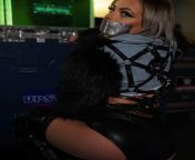 WWE Wrestler Liv Morgan Gets Tape Gagged from gagged tape chelsea peretti