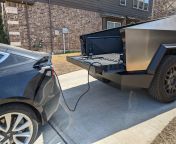 Charging my mom&#39;s Model 3 with my Cybertruck ? from mom sunsex 3gpdeshi model shai