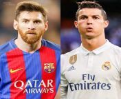Champions League 2016/17:? Group Stage: Messi (10 goals, topscorer), Cristiano Ronaldo (2 goals).? Play-offs: Messi (1 goal, against PSG, legendary 6-1), Cristiano Ronaldo (10 goals, five against Bayern, three against Atletico Madrid and two against Juv from ninapart 1 xxx3