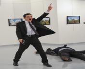 On this day in 2016, Andrei Karlov (Russia&#39;s ambassador to Turkey) was assassinated at an art gallery in Ankara. from in 2016 pryianka copra xxx