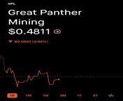 ? The stock, Great Panther Mining (GPL) just hit a 52 week low. from gpl