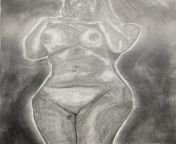 Second nude pencil drawing from kristina pimenova nude 2 jpg