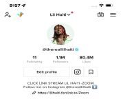 Verified Tiktok page 1.1M for sale &#36;40,000 @thereallilhaiti is the handlefrom kavri sex videosvideos page 1