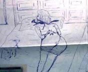 BTK - Rader was obsessed with bondage. He found sexual gratification in tying up his victims, making them powerless against his advances. When he was finally arrested, police uncovered journals full of his drawings of women bound on beds - this is one offrom skvirt btk