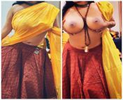 Indian yoginis also have a hidden slutty side and Im here to show my huge tits to the whole world from indian village bath hidden caml