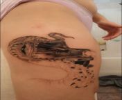 A better view of my new tattoo! Its from Stephen Kings The Mist MOVIE, its no where near done tho! from www xxx king sexis ex kannada movie first night saree sex mp4 videosan desi village girl sexntai club 49