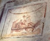Roman Lives Were as Colorful as their Artwork. Pompeii Fresco, 72 CE (1205 x 1002) [OC] from 谷歌外推引流【电报e10838】google排名外推 krn 1205