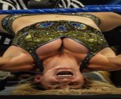 Always hope Charlotte Flair&#39;s big tits pop out. What a view and what an finishing move from rusev finishing move