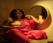 Bengali model Yajnaseni from bengali model saree photoshoot nude