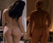 Booty naked : Emmanuelle Bart vs Carla Gugino from carla gugino nude ultimate compilation