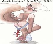 YCH: Accidental Nudity from yonca cevher pornx accidental nudity
