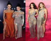Which pair of sisters are you picking for a hot threesome? The Jenner sisters or the Hadid sisters? from mypornvid fun sara hesri and saby hesri keemokazi sisters are kissing each other