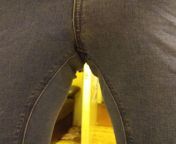 Cameltoe in my new Jeans from cameltoe jeans bbw