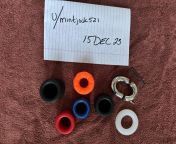 FS (US): Oxballs TPE Ball Stretchers and The Chain Gang Rounded Oval Ball Stretcher from sex‏ deagon ball