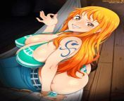 Nami is such a gold-digger! from nami fuck dick monster hentai