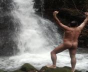 naked in the waterfall. nude in natural shower from naked esa guptaatomi reona nude