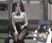 On the train with Mona from mona zaki sex 3gp