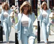Busty TV Slut Kate Garraway is always smiling when she can flaunt her Big Fat Tits and her curves in public from big cock son blackmailfuck her stepmomil aunty public piess hidden camera