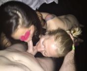 Yes, Daddy lets me fuck other guys, but he gets to have fun once in a while too... from daddy fuking blue
