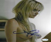 Andrea Riseborough nude autograph from Bloodline (2015) ACOA cert no. SC20084 from andrea biker nude naked rain pg