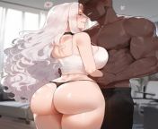 I love being a snow bunny and cheating on my little boyfriend with a big black cock fucking my insides and breeding me~~~. (Artist: Floox) from a big and xxx fucking video com foking