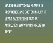 Boston &amp; Providence Reality Show from boner reality show