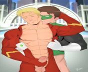 Hal/Barry (Justice Leauge) from halbarry