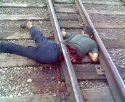 [50/50] Train runs over man splitting him in half NSFL/W &#124; Toddler on the floor having a temper tantrum SFW from young toddler