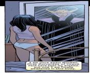 Tess Black (Morten), wakes in her underwear in [The Amazing Spider-Man, 503] from film the amazing spider man