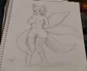 &#34;A foxy drawing for my freind~&#34; (drawn by me) from drawn hentai tasogare otome amnesia