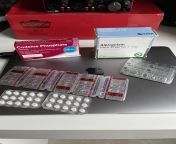 Stash in. 30mg codeine tablets. 10x 2mg Kern Xanax and around 100x 1mg R-LAMS (Indian pharma Xans) from tablets