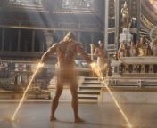 In Thor: Love and Thunder (2022), Thor is stripped naked against his will and ogled at. It’s ok to laugh because he’s a man and not a woman, which would make it wrong from elsa thor’s