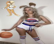 My Lola Bunny cosplay from Space Jam from amouranth space jam cosplay asmr patreon video leak