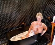 I feel so sexy in a black bath. from actress sexy in nighty
