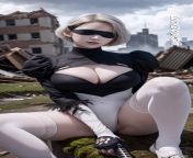 Stunning Sci-Fi: Ai Cosplay Presents Fashion and Cosplay in NieR from ai cosplay