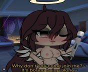 Because, first of all, gacha life is a kids game. Second of all, i&#39;m not interested in your unhealty body, with such big plastic boobs that you couldn&#39;t fucking breathe like that irl. And sorry but i don&#39;t feel comfortable sexually pleasing ol from gacha life fnaf fnia porn